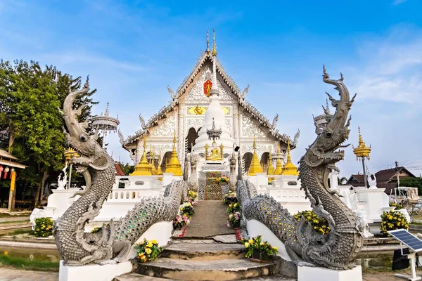 Lampang Ταϊλάνδη Δεκεμβρίου 2022 Wat Chiang Rai Temple Είναι Ένα — Φωτογραφία Αρχείου