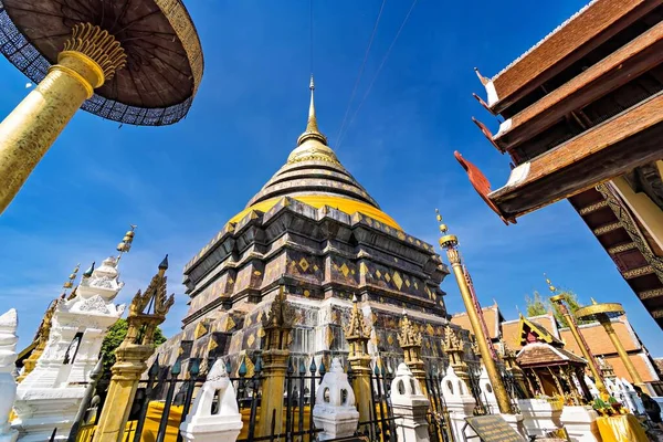 Lampang Thaïlande Décembre 2022 Ancien Temple Bouddhiste Wat Phra Lampang — Photo