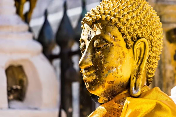 Лампанг Таиланд Декабря 2022 Года Древний Буддистский Искушение Ват Пхра — стоковое фото