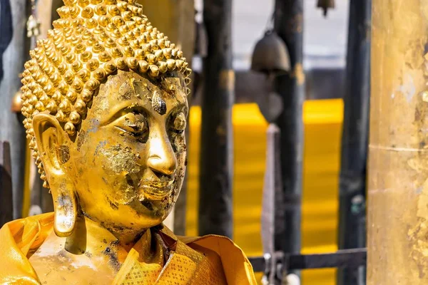 Lampang Tajlandia Grudzień 2022 Starożytny Buddyjski Rozciągacz Wat Phra Lampang — Zdjęcie stockowe