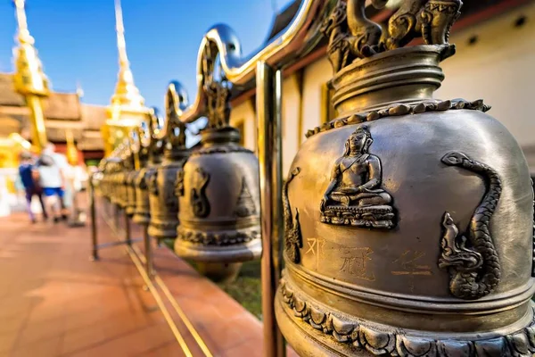 Chiang Mai Thaïlande Décembre 2022 Wat Phra Singh Est Une — Photo