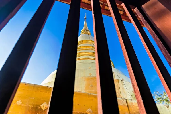 Chiang Mai Thaïlande Décembre 2022 Pagode Wat Phra Singh Temple — Photo