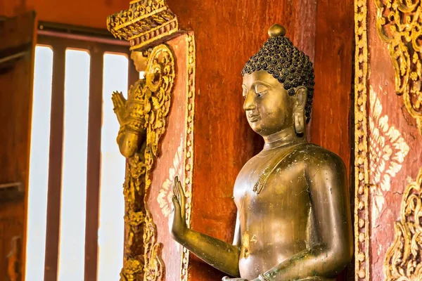 Chiang Mai Ταϊλάνδη Δεκέμβριος 2022 Wat Phra Singh Είναι Ένα — Φωτογραφία Αρχείου
