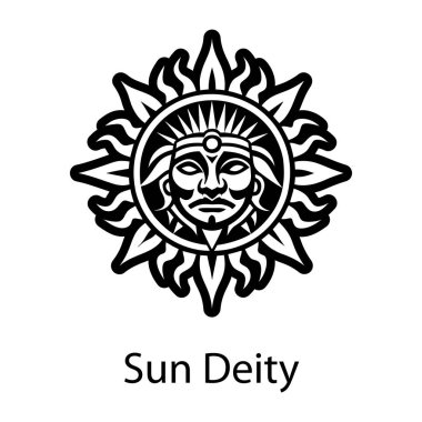 Güneş tanrısının bir simgesi. 