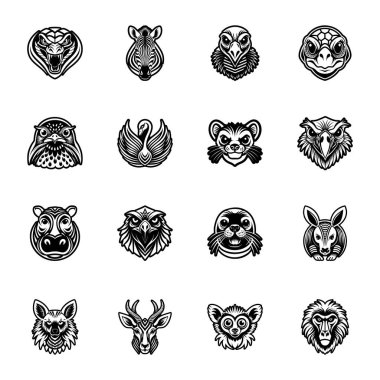 Yaban Hayatı Simgelerinin Kabartma Biçimi 