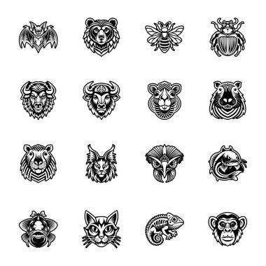 Yaban Hayatı Simgelerinin Kabartma Biçimi 