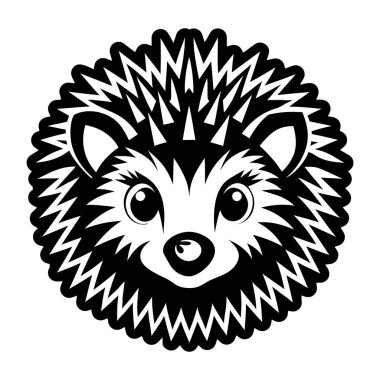Sevimli küçük rakun kafa.