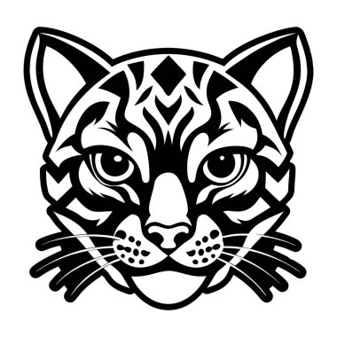 Kaplan Başı Vektör illüstrasyonu