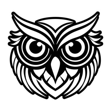 Baykuş başı simgesi, özet biçimi