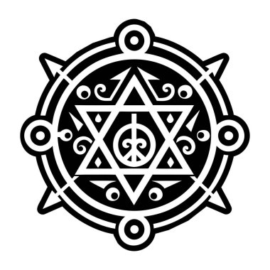 Glyph Biçim Simya ve Sihirli Semboller Simgeleri