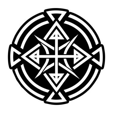  Kabartma Biçimli Sihirli İşaretler Simgeleri  