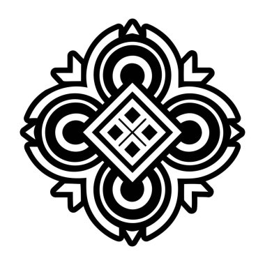  Kabartma Biçimli Sihirli İşaretler Simgeleri  