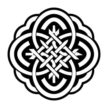 Siyah ve beyaz mandala. boyama sayfaları.