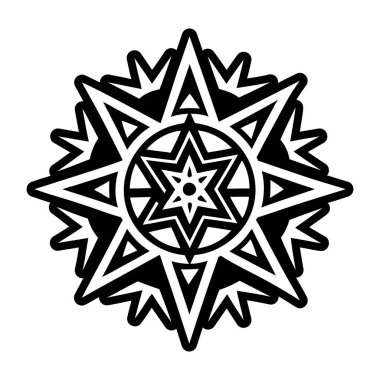 yıldız simgesi vektör illüstrasyonu