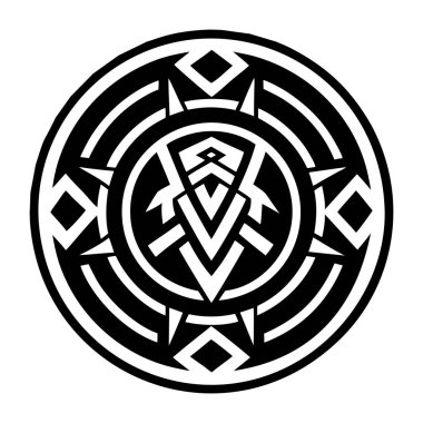  Kabartma Biçimli Sihirli İşaretler Simgeleri  