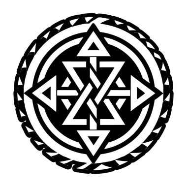  Kabartma Biçimli Sihirli İşaretler Simgeleri  