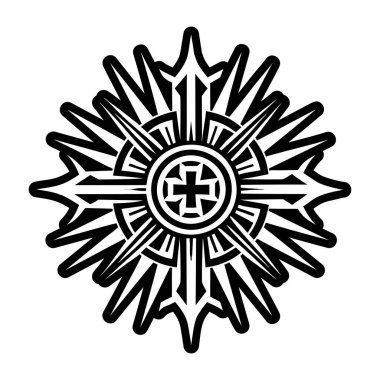  Kabartma Biçimli Sihirli İşaretler Simgeleri  