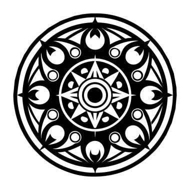  Kabartma Biçimli Sihirli İşaretler Simgeleri  