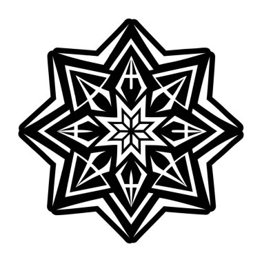  Kabartma Biçimli Sihirli İşaretler Simgeleri  