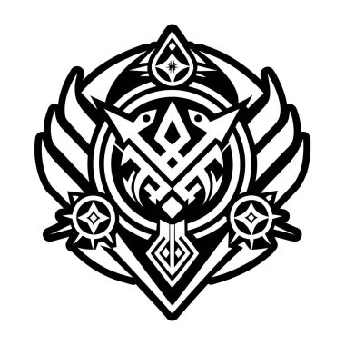  Kabartma Biçimli Sihirli İşaretler Simgeleri  