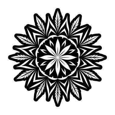 Kartpostal için güzel çiçek desenlerinin vektör çizimi