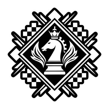 Siyah kanatlı kartal kuşu. dövme tasarımı. vektör illüstrasyon Dövmesi