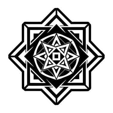 kabile vektör illüstrasyon dövmesi kabile başkanı