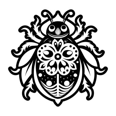 kabile vektör illüstrasyon dövmesi kabile başkanı