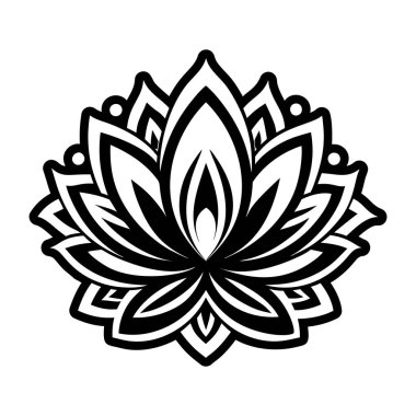 kabile vektör illüstrasyon dövmesi kabile başkanı