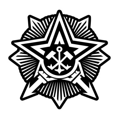 kabile vektör illüstrasyon dövmesi kabile başkanı