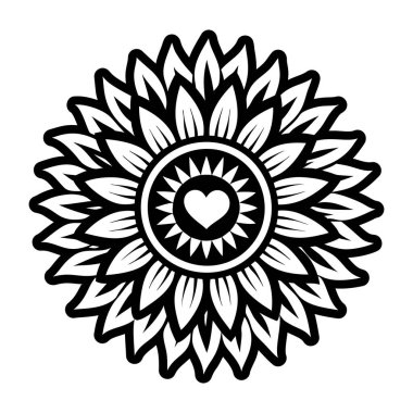 kabile vektör illüstrasyon dövmesi kabile başkanı