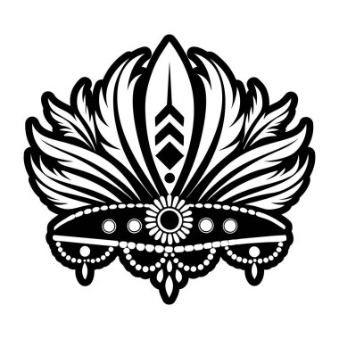 Hint geleneksel süsleme vektörü