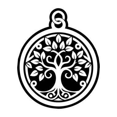 Çiçek çelenginin vektör çizimi