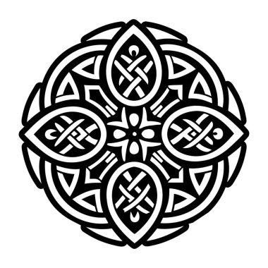 siyah ve beyaz süslemeli kalp kraliyet sembolleriyle