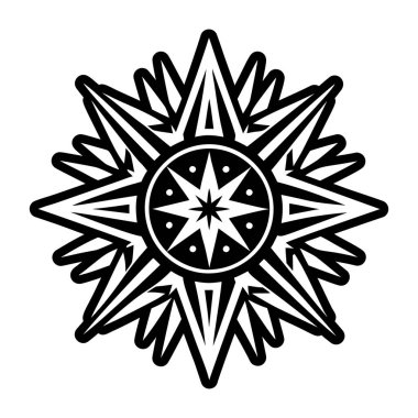 siyah ve beyaz süslemeli kalp kraliyet sembolleriyle