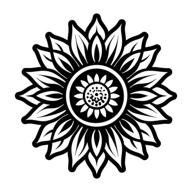 siyah ve beyaz süslemeli kalp kraliyet sembolleriyle