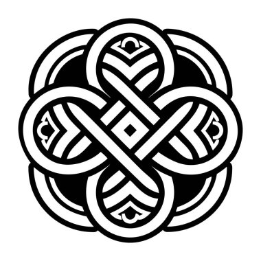 Kelt düğümü, düğüm, düğüm, Kelt düğümü, daire. Kelt düğümü.