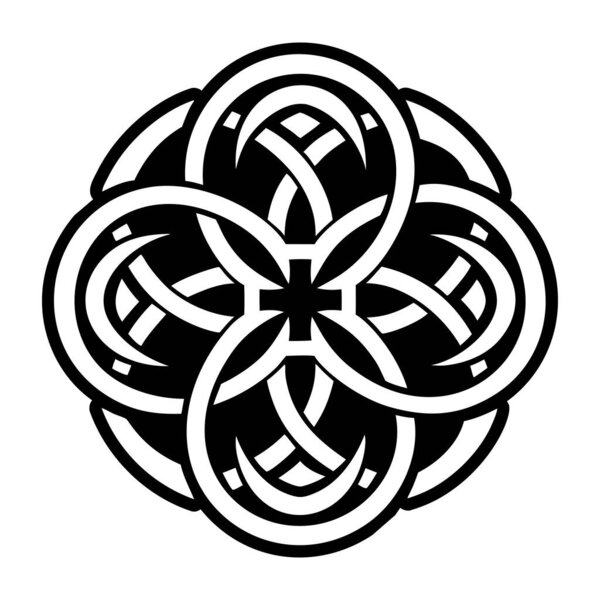 Кельтский узел украшения. узел кельтского узла.