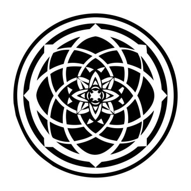 vektör soyut geometrik şekil