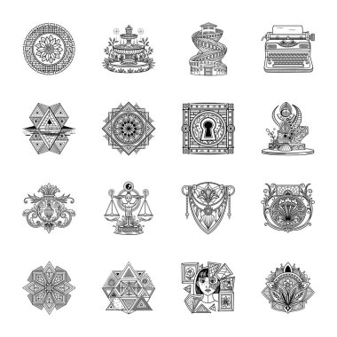 Hint dini simgeleri demeti