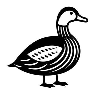 ördek vektör çizimi