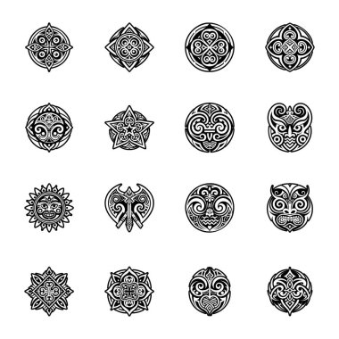 Kabile sembolleri kümesi