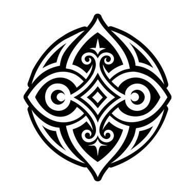 Kelt düğümünün vektör çizimi