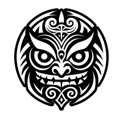 kabile dövmesi tasarımı. vektör illüstrasyonu.