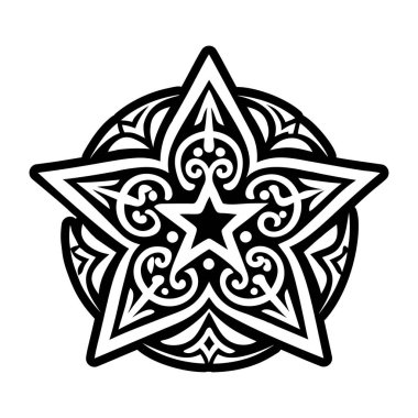 Kelt düğümünün vektör çizimi