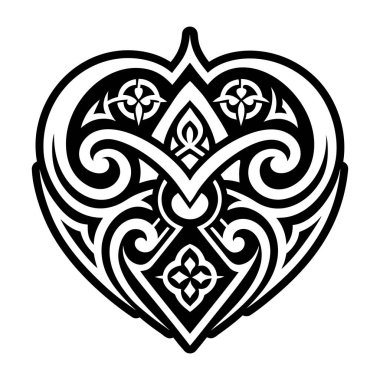 Kelt çarpık kalp şekli