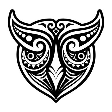 Güzel bir kuşun vektör çizimi