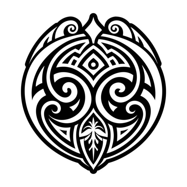 vector abstract ornamental floral illustration.