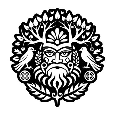 kabile dövmesi tasarımı. vektör illüstrasyonu.