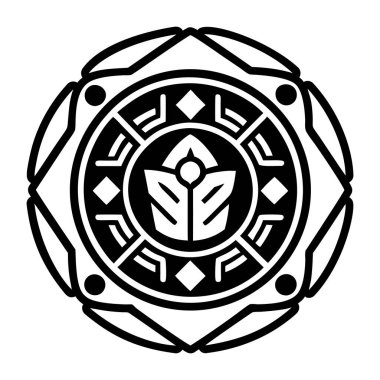 Kelt düğümlü Kelt süsü. vektör illüstrasyonu